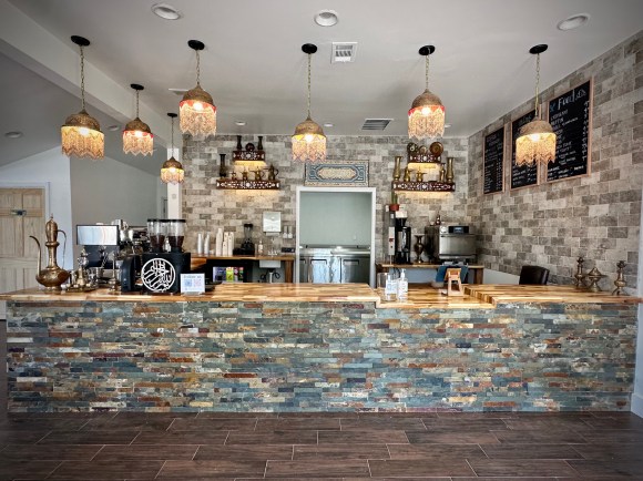 Mint Coffeehouse front counter